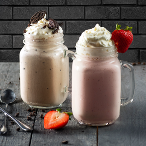 Oreo cookie shake